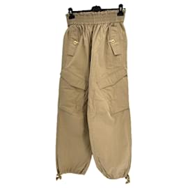 Autre Marque Pantalones cargo DION LEE Camel de algodón Talla 36 Camello