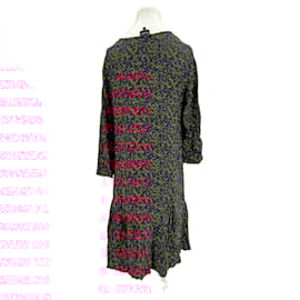 Berenice-Polka dot dress "Noemie"-Red