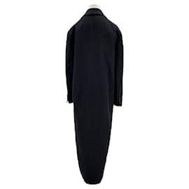 Valentino Garavani-Manteau en laine-Black