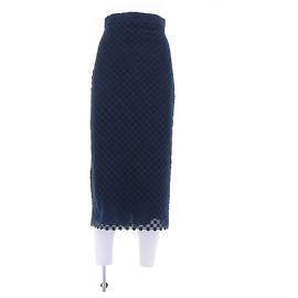 Gucci Gonna di pizzo Blu navy