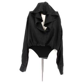 Alaïa Schwarzer Körper Schwarz