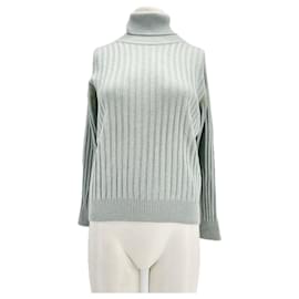 Autre Marque-Pull col roulé en cachemire-Blue