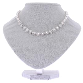 Swarovski-Collier argenté "Tennis"-Argenté