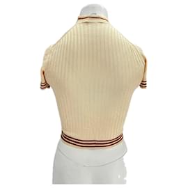 Acne-Top beige-Camel