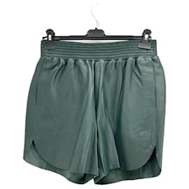 Autre Marque-Short en cuir-Green