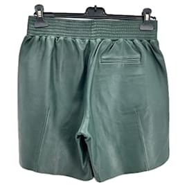 Autre Marque-Short en cuir-Green