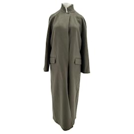 Loro Piana-Manteau en cachemire-Khaki