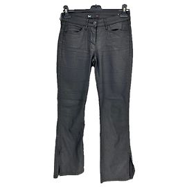 Autre Marque Jeans efeito vinil preto 3X1 Preto