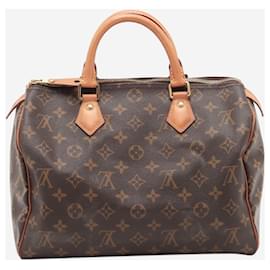 Louis Vuitton-Brown 2018 Monogram Speedy 30 bag-Brown