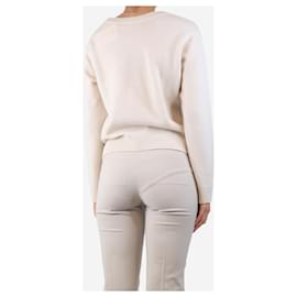 Autre Marque-Cream Heritage sweater - size S-Cream