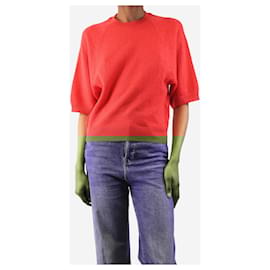 Autre Marque-Cherry Slouchy T-shirt - size UK 4-Red