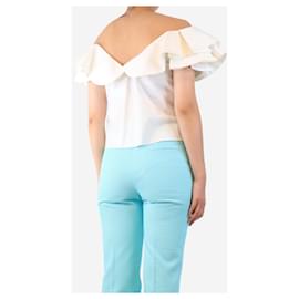 Johanna Ortiz-White tulle front top - size S-White