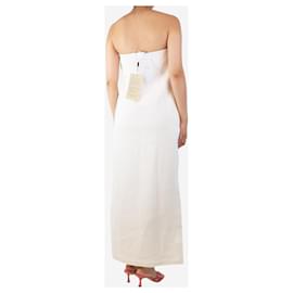 Autre Marque-Ivory sleeveless maxi dress - size S-White