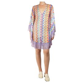 Missoni Couverture multicolore en zigzag - taille S Multicolore