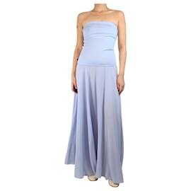 Elia Essentials.-Blue strapless dress - size UK 10-Blue