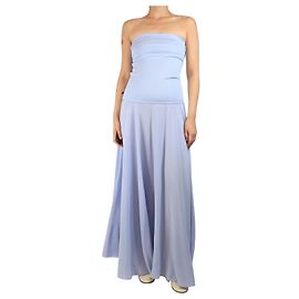 Elia Essentials. Robe sans bretelles bleue - taille UK 10 Bleu