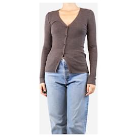 Autre Marque-Brown wool cardigan - size S-Brown