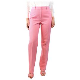 Victoria Beckham Pantalones de pana rosa - talla UK 10 Rosa