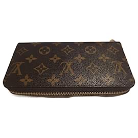 Autre Marque-Zippy wallet-Brown