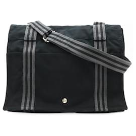Hermès-Sac à épaule Hermes Foultou Bassus MM-Marron,Noir