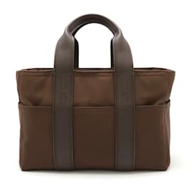 Hermès-Sac tote PM Acapulco Hermes-Marron