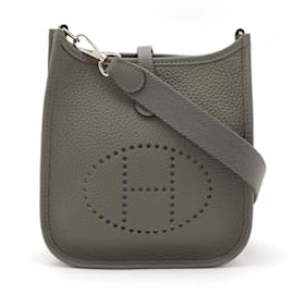 Hermès-Hermes Evelyn TPM Shoulder Bag Pochette-Brown