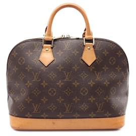 Louis Vuitton-Louis Vuitton Brown Monogram Alma PM-Brown