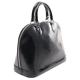 Louis Vuitton-Louis Vuitton Black Electric Epi Alma PM-Black