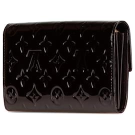 Louis Vuitton-Louis Vuitton Purple Monogram Vernis Sarah Wallet-Purple
