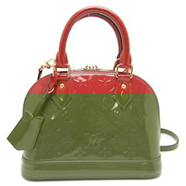 Louis Vuitton-Louis Vuitton Vernis Alma BB Handbag-Pink