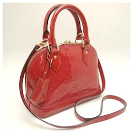 Louis Vuitton-Louis Vuitton Vernis Alma BB Handbag-Pink