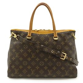 Bolso de mano Monogram Pallas de Louis Vuitton Dorado