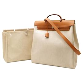 Hermès-Sac à main Hermes Airbag MM-Autre,Camel
