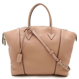 Louis Vuitton Parnassus Lockit MM Tote Bag Pink Other