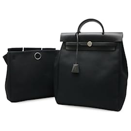Hermès-Sac à dos Hermes Airbag Ad PM-Noir