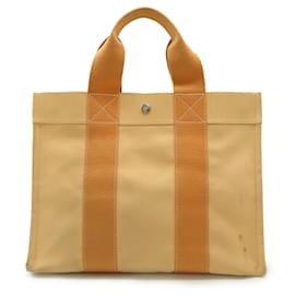 Hermès-Sac Tote Bora PM Coquillage Hermes-Orange