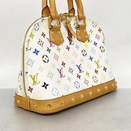 Louis Vuitton-Louis Vuitton Monogram Multicolor Alma PM Handbag-White