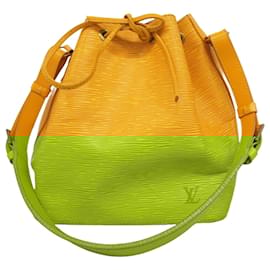 Louis Vuitton-Louis Vuitton Epi Petit Noe Shoulder Bag-Yellow