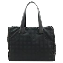 Chanel-Chanel New Travel Line Tote MM Bag-Black
