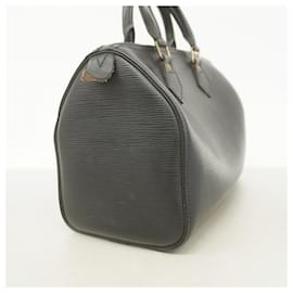 Louis Vuitton-Louis Vuitton Epi Speedy 25 Handbag-Black