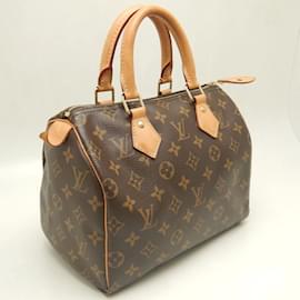 Louis Vuitton-Louis Vuitton Monogram Speedy 25 Handbag-Brown