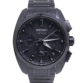 Seiko-SEIKO Astron SBXC069 5X53-0AV0 Global Line Day Date Titanium Men's Watch-Other