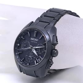 Seiko-SEIKO Astron SBXC069 5X53-0AV0 Global Line Day Date Titanium Men's Watch-Other