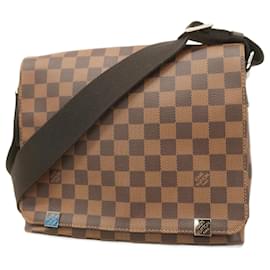 Louis Vuitton-Sac à épaule Louis Vuitton Damier District PMNM-Damier ebène
