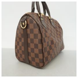 Louis Vuitton-Louis Vuitton Damier Speedy Bandouliere 25 Handbag-Damier ebene