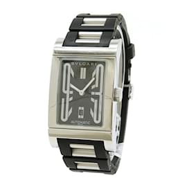 Bulgari-Bvlgari Rettangolo Black Dial Automatic Men's Watch-Other