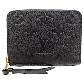 Louis Vuitton-Louis Vuitton Monogram Empreinte Coin Purse-Black