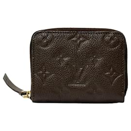 Louis Vuitton-Louis Vuitton Monogram Empreinte Coin Purse-Brown,Other