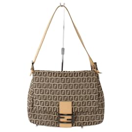 Fendi-Sac à bandoulière Mamma Zucchino de Fendi-Marron