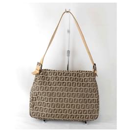 Fendi-Sac à bandoulière Mamma Zucchino de Fendi-Marron